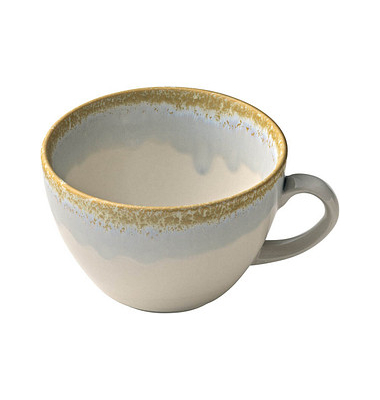 6 HEART & SOUL Kaffeetassen Perfect Match Breeze blau 0,34 l