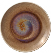 6 HEART & SOUL Teller Perfect Match Oyster braun 21,0 cm