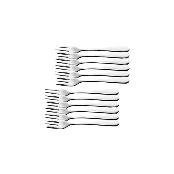 4045135395290 - 12 HEPP Kuchengabeln Carlton silber 4045135395290 HEPP 12 Stück 4045135395290 - 12 HEPP Kuchengabeln Carlton silber 4045135395290 HEPP 12 Stück