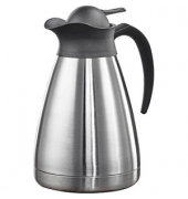 Isolierkanne Classic 11269, silber/schwarz, 1 Liter