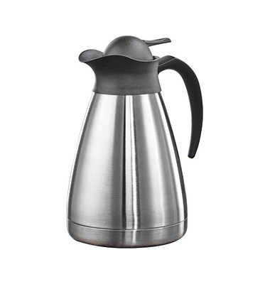 Isolierkanne Classic 11269, silber/schwarz, 1 Liter