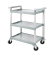 HENDI Servierwagen silber 80,0 x 41,0 x 95,0 cm