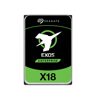 interne Festplatte EXOS 18 512E/4K SATA mit Selbstverschlüsselung ST12000NM005J, silber, 8,89 cm (3,5 Zoll), 14 TB, HDD