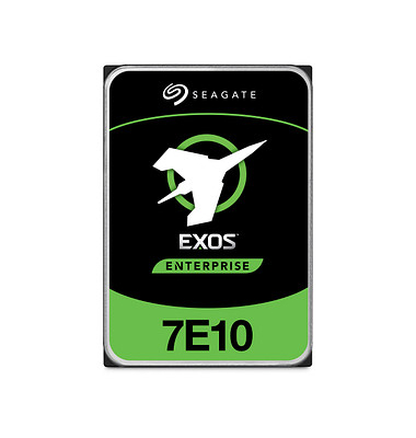 interne Festplatte EXOS Enterprise 7E10 ST2000NM001B, silber, 3,5 Zoll (8,89cm), 2 TB, HDD