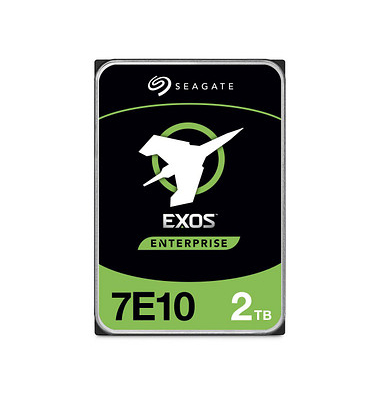 interne Festplatte EXOS Enterprise 7E10 ST2000NM017B, silber, 3,5 Zoll (8,89cm), 2 TB, HDD