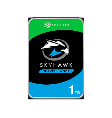 interne Festplatte SkyHawk (CMR, 256 MB Cache) ST1000VX013, silber, 3,5 Zoll (8,89cm), 1 TB, HDD