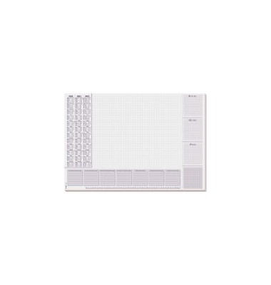SIGEL Schreibunterlage Lilac HO355, Übers.3J.Woche, 59,5x41cm, Papier, 30 Blatt