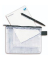 Mesh Bag m.Reißverschluß schw. transparent A6