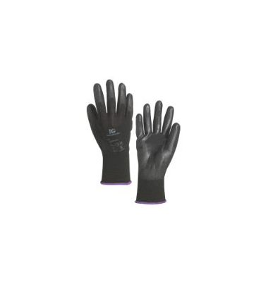 Schutzhandschuhe KleenGuard G40, Polyurethan, Gr. 8, schwarz, 1 Paar