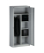 Schrank Bisley, mit Garderobe, lichtgrau