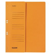 Ösenhefter 80003874, A4 orange halber Vorderdeckel, Recycling-Manilakarton 250g