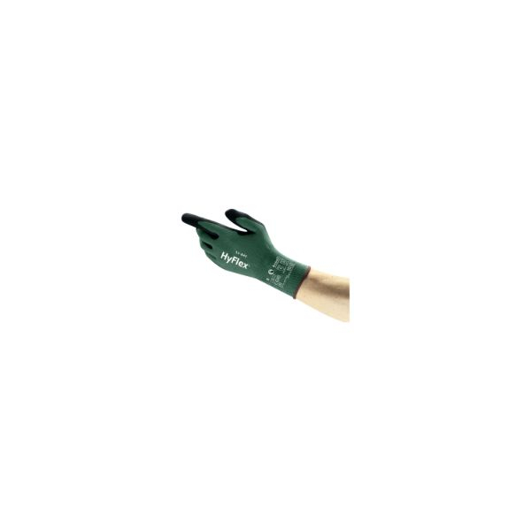12 Stück Ansell Arbeitshandschuhe HyFlex, Nitrilschaum, Fortix, blau, Größe 11 / XXL 4053569890496 Ansell