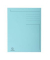 Jurismappe 448006E, A4 blau Karton 280g, mit 3 Einschlagklappen
