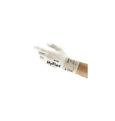 Arbeitshandschuhe HyFlex, Polyurethan, weiß, Größe 11 / XXL