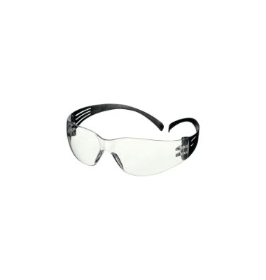 Schutzbrille 3M SF101AF-BLK-EU, SecureFit, kratzfestbeschlagfrei, schwarz