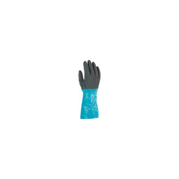 72 Stück Ansell Chemikalienschutzhandschuhe AlphaTec, Nitril, schwarz/grün, Größe 7 / S 0076490463021 Ansell