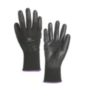Arbeitshandschuhe KleenGuard G40, Polyurethan, schwarz, Größe 9 / L