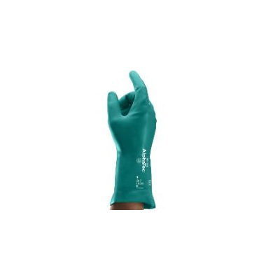 Arbeitshandschuhe  AlphaTec , Nitril, grün, Größe 11 / XXL