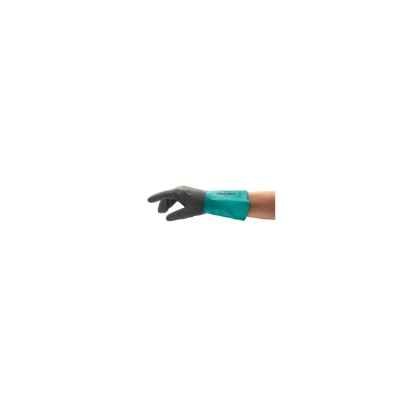 144 Stück Ansell Chemikalienschutzhandschuhe AlphaTec, Nitril, grau/grün, Größe 9 / L 0076490462892 Ansell
