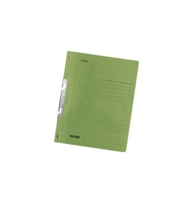 Einhakhefter - 80000912, A4 gr&uuml;n ganzer Vorderdeckel, Manilakarton RC 250g