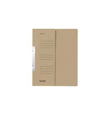 Einhakhefter - 80000821, A4 grau halber Vorderdeckel, Manilakarton RC 250g