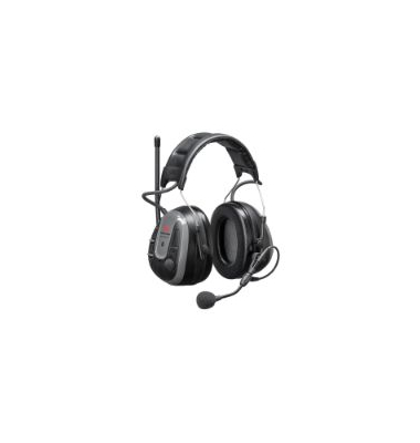 Kapselgehörschutz 3M MRX21A5WS6, 30 dB, Bluetooth, Kopfbügel, schwarz