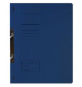 Einhakhefter 2420299, A4 blau ganzer Vorderdeckel, Karton 250g