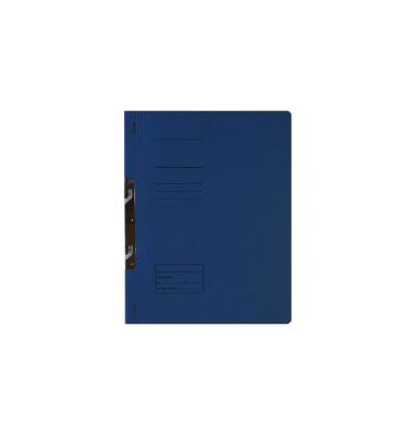 Einhakhefter 2420299, A4 blau ganzer Vorderdeckel, Karton 250g