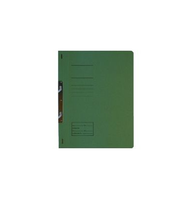 Einhakhefter N/A 2420399, A4 gr&uuml;n ganzer Vorderdeckel, Karton 250g