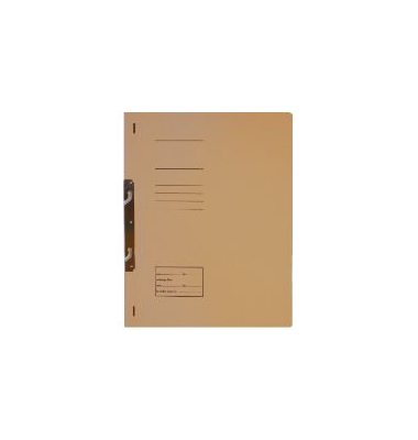 Einhakhefter 2420699, A4 chamois ganzer Vorderdeckel, Karton 250g