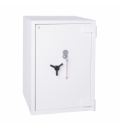 Wertschutzschrank 0210TA14KL TA 104 l 255kg weiß mit Doppelbartschloss Stahl