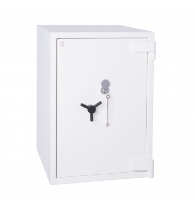 Wertschutzschrank 0210TA14KL TA 104 l 255kg weiß mit Doppelbartschloss Stahl