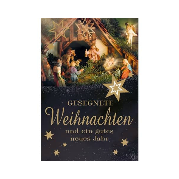 5 Stück PBs 22-1197 D.T.Weihnachtskarten heilig 9004546530473 HEAD