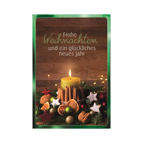 6 Stück PBs 22-1244 D.T.Weihnachtskarten 9004546531579 HEAD