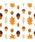 203233 Motivserviette 33x33cm Herbst
