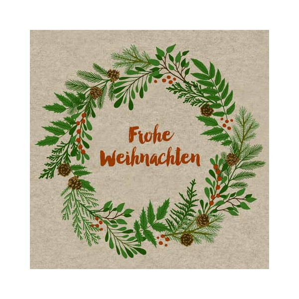 7321012016616 - 201661 WeihnZelltuchserviette 33x33cm Naturals 7321012016616 PAPER+DESIGN 7321012016616 - 201661 WeihnZelltuchserviette 33x33cm Naturals 7321012016616 PAPER+DESIGN