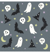 2572 5362 67 Motivserviette 33x33cm Halloween