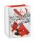 Geschenktasche 53715 Santa, Weihnachten, Schleifenband, Frohe Weihnachten, 26,3cm x 32cm