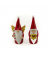 1216 Weihn.Figur Santa rot/gold sortiert