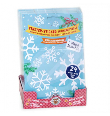 959980 Weihn.Fensterbild Magic Mome Flocke Weihnachts-Fensterbild