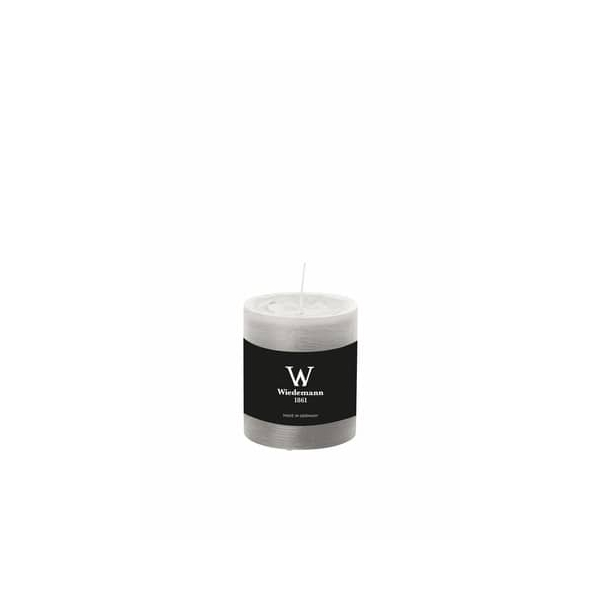 8 Stück Wiedemann Stumpenkerzen Marble Rustik 281003.121 betongrau 80x68mm (HxØ) ca. 34 Stunden Brenndauer 4009406786095 Wiedemann