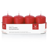 Adventsstumpen-Kerze 218155.001 rot 