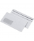 Briefumschlag 30005432 235x120mm mit Fenster nassklebend 75g weiß
