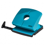 Bürolocher B220 ColorID 2.0 025-0654, bright petrol, bis 3mm 20 Blatt, mit Anschlagschiene