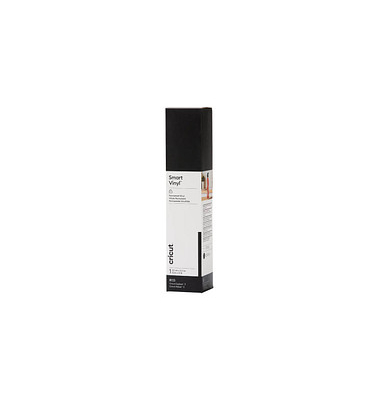 cricut™ Smart Vinyl Vinylfolie permanent schwarz 33,0 cm x 6,4 m,  1 Rolle