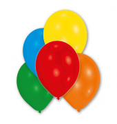 10 amscan Luftballons bunt
