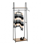 HAKU Möbel Kleiderständer 25992 eiche Metall 68,0 x 166,0 cm