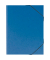 Zeichenmappe FACT!plus 104708337, A3 blau, Karton 600g, 3 Einschlagklappen, Eckspanngummi