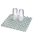 WESTMARK Abtropfmatte Bar grau