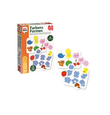 Jumbo Ich lerne Farben & Formen Lernspiel